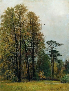 Ivan Ivanovich Shishkin œuvres - automne 1892 paysage classique Ivan Ivanovitch